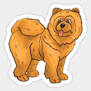 Chow Chow Sticker